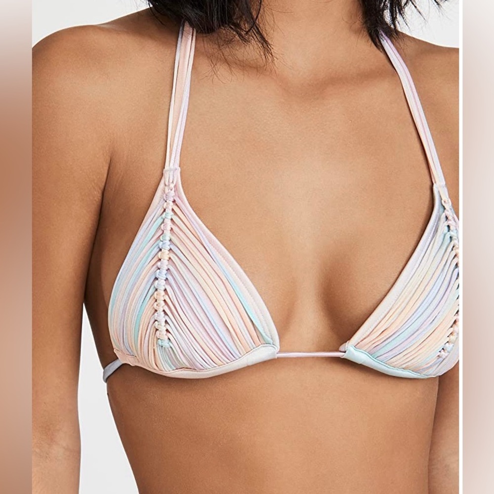 PQ Swim Isla top in golden hour